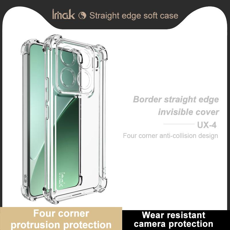 Для телефона Xiaomi MI 15 Pro 5G Чехол IMAK UX-4 Ударопрочный Мягкий чехол