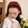 Women's Trendy and Fashionable Red Hair Band New Headband Retro Hair Clip Hair Bundle Headgear Gift