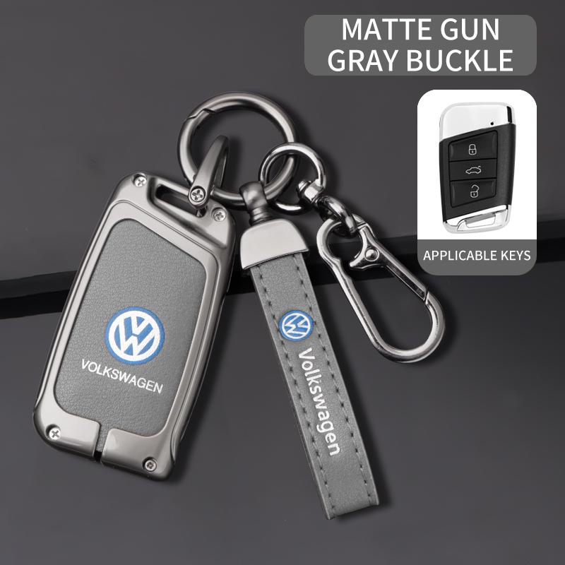 For VOLKSWAGEN VW Zinc Alloy Car Key Case Cover Key Protection Shell For VW Volkswagen Magotan Magotan GTE Passat B6 B7 B8 CC Ar