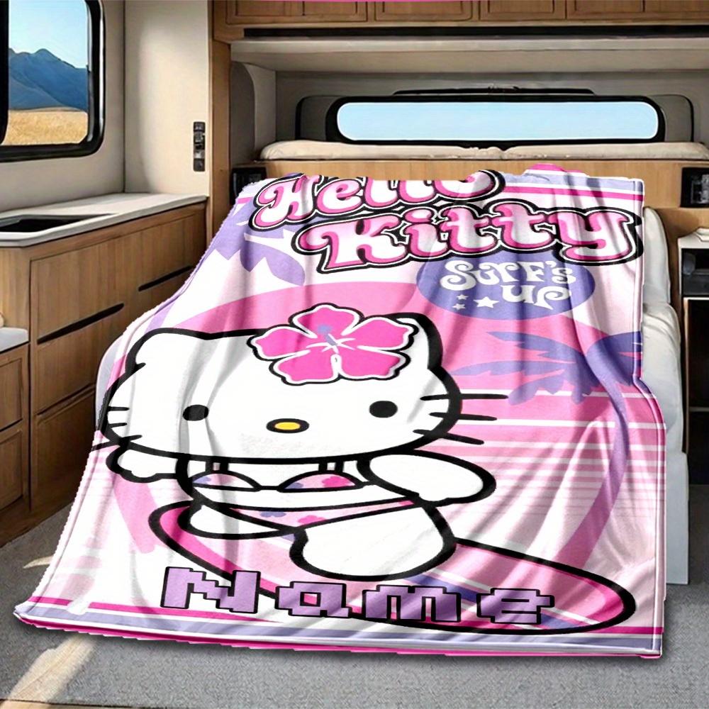 Hello Kitty Strawberry Rv Blanket Comfortable Soft Lightweight Multipurpose Blanket For Travel Camping Picnics Sofas Rvs Beds Living Rooms Giftst116