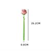 1 Piece Cute Rose Silicone Gel Pen Soft Gel Flower Ballpoint for Journaling Elegant Aesthetic Writing Gift for Teen Girls Student Supply