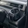 Tsuchiya Yac PF-358 Автотовары Подставка для напитков IN Smooth Держатель для смартфона, Черный, Длина 6.1 x