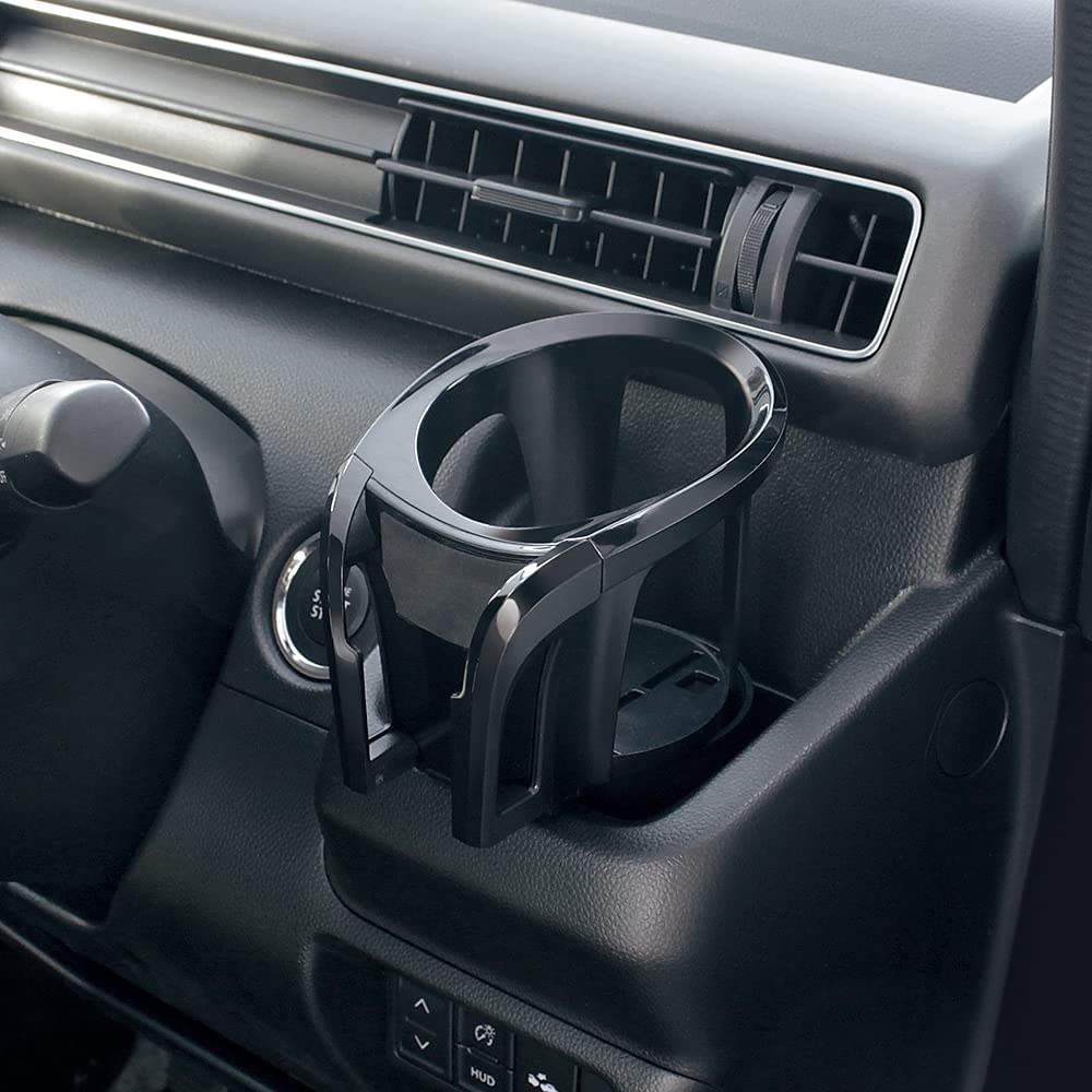 Tsuchiya Yac PF-358 Автотовары Подставка для напитков IN Smooth Держатель для смартфона, Черный, Длина 6.1 x