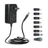 Certified ANLINK 5V Power AC To DC 5V 10W Wall Center 20AWG Long Cable for Stable and Flexible Includes 8 Tips and Polarity Converter [PSE Product]