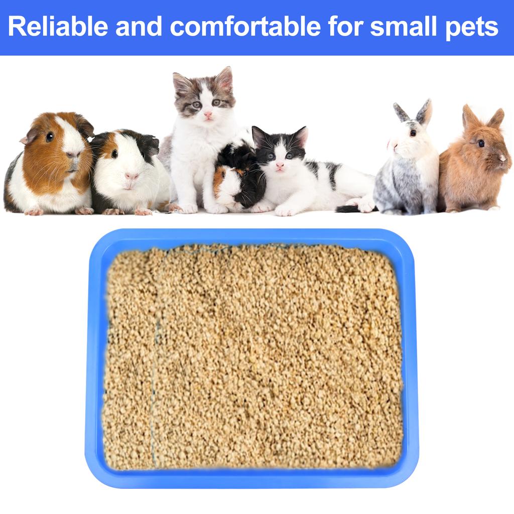 3 шт. лоток для кошачьего туалета 17,3X13,3X2,2 дюйма открытый лоток для кошачьего туалета для котят для кошек кроликов морских свинок мелкие принадлежности для домашних животных, 3 шт.