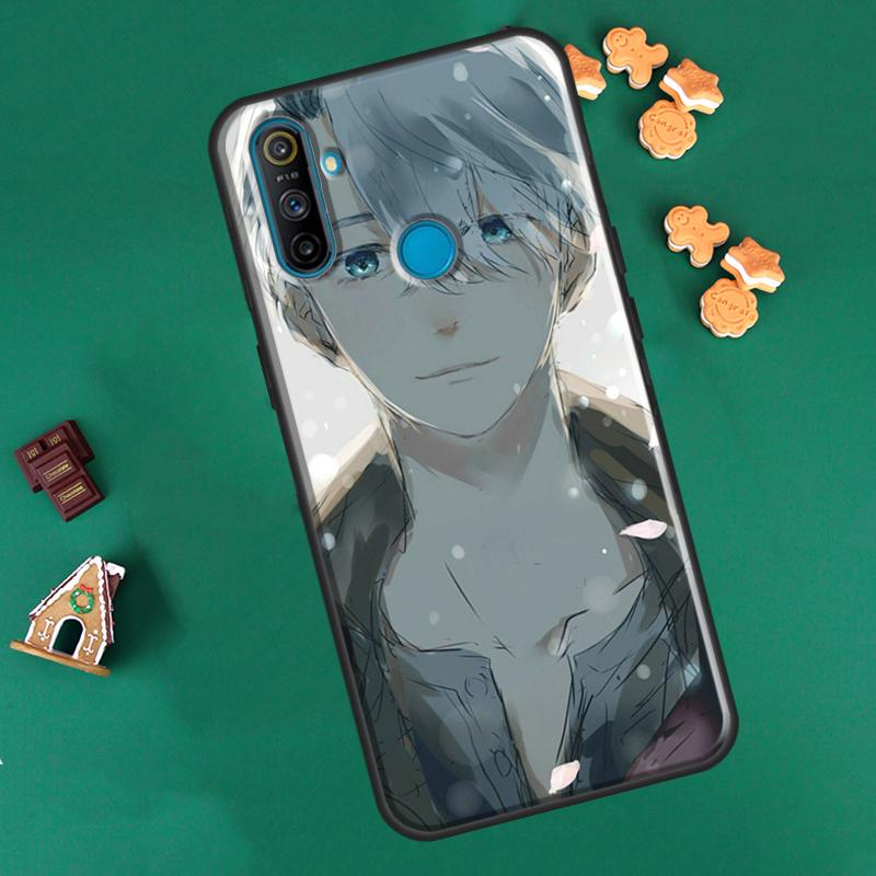 Чехол «Юрий на льду» в стиле аниме для OPPO Realme 8 Pro 8i 9i GT Neo2 Master C21 для OnePlus 10 9 Pro Nord2 8T 9R Coque