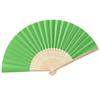 Складной вентилятор Легко красить Бамбуковая ручка вентилятора Гладкое открытие Удобная ручка Складной вентилятор для дошкольного образования «сделай сам» Товары для дома