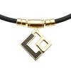 Colantotte TAO Ожерелье AURA Премиум Золото x Карбон, Размер LL