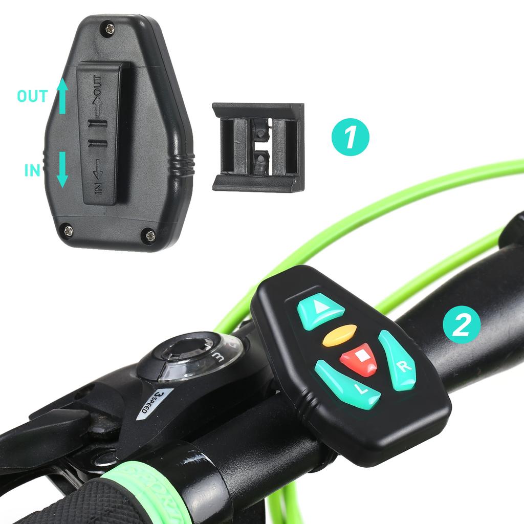 LED Turn Signal Bike Pack USB Rechargeable Reflective Vest Backpack with Direction Indicator Safety LED Backpack