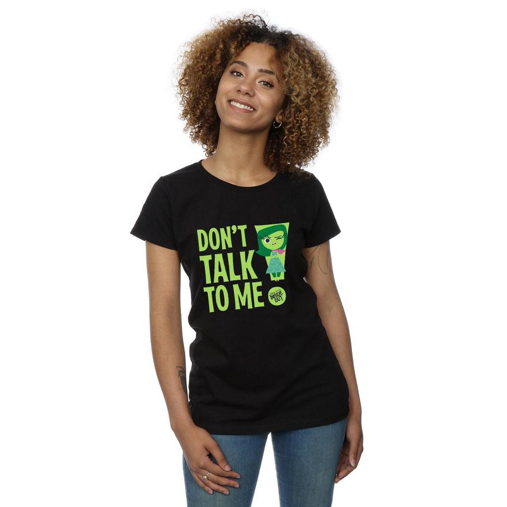 Disney Womens/Ladies Inside Out Don´t Talk to Me Cotton T-Shirt
