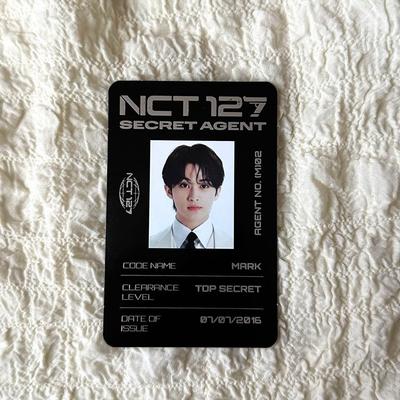 [Б/У] Специальная фотокарточка Марка из NCT127 к 8-й годовщине