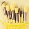 13 Makeup Brush Set Beginner Loose Powder Eyeshadow Lip Brush Foundation Concealer Blush Eyeshadow Brush Soft Hair Beauty Student Makeup Tool