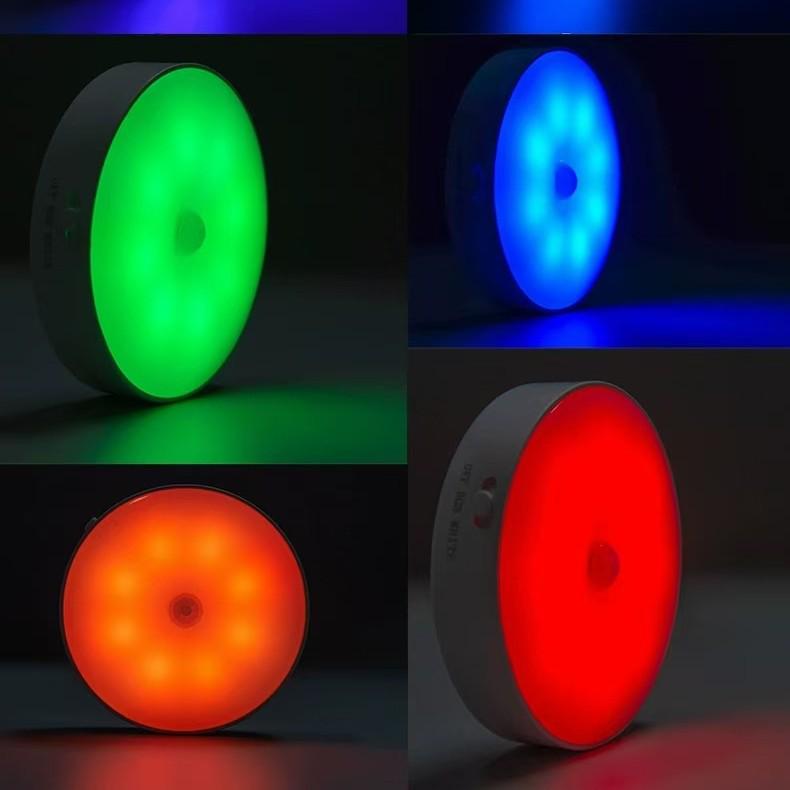 Светодиодный ночник с 16 цветами RGB, длительным сроком службы, пультом дистанционного управления, для вечеринок и винных шкафов.