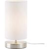 Lampe À Poser - BRILLIANT - Clarie - Blanc - 1 Ampoule - LED - Style Scandinave