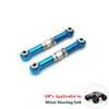 Mjx Hyper Go 16207 16208 16209 16210 Metal Front and Rear Suspension Arm Steering Cup Link Rod Set 1/16 RC Car Upgrade Parts