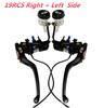 Pair CNC 19 RCS Motorcycle Brake Master Cylinder Cable Clutch Radial Brake Pump 22mm Universal For Honda Yamaha Kawasaki Suzuki