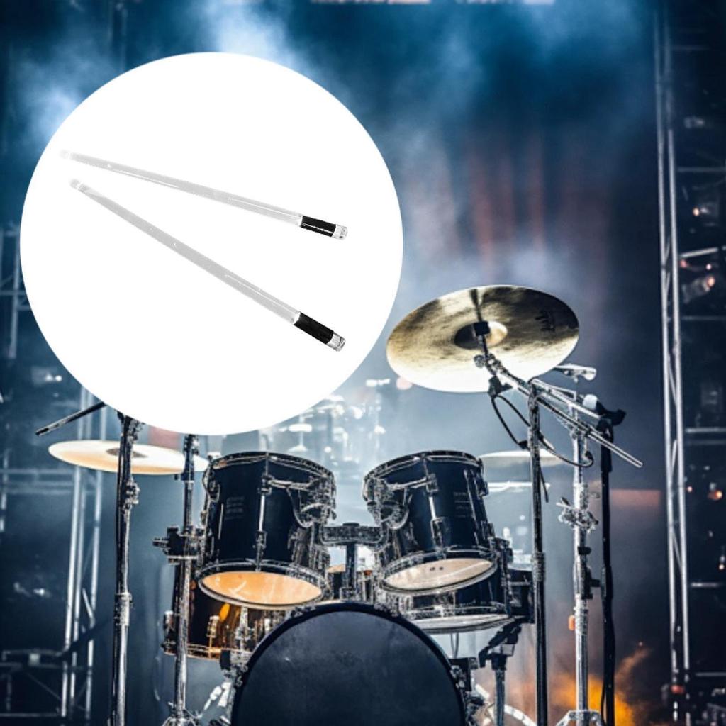 2 шт. светящиеся барабанные палочки светящиеся наконечники барабанные палочки легкие прохладные перкуссии