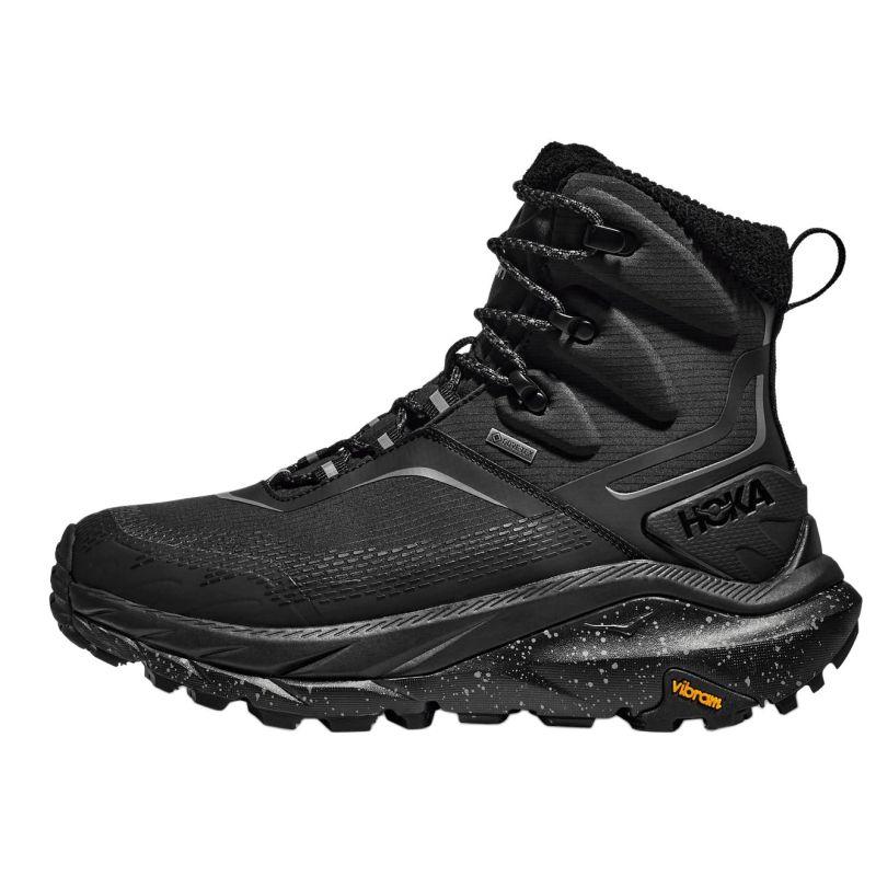 HOKA One One Kaha 2 Нескользящие Износостойкие Высокие Треккинговые Ботинки Женские Черные Кроссовки 1155195-BBLC
