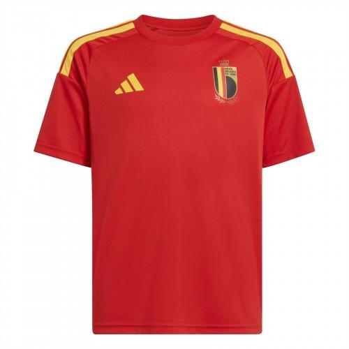 Adidas Childrens/Kids World Cup 2026 Belgium Replica Football Shirt