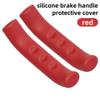 1 Pair Anti Slip Bike Brake Handle Grip Silicone Bicycle Handle Protector  Handle Protection