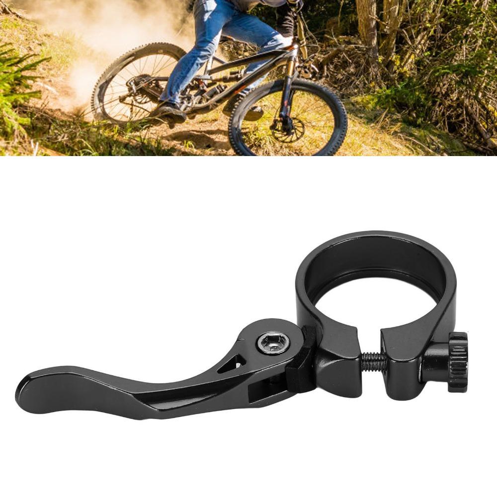 2PCS 34.9mm Diameter Bike Seatpost Clamp  Seat Height Adjustment