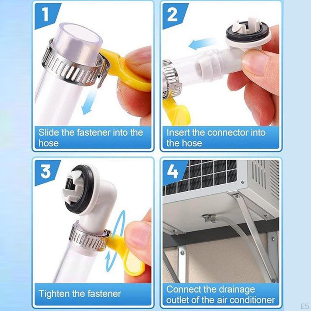 Комплект сливного шланга для кондиционера, сменный, герметичный, с соединителем для квартиры