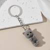 Cat Keychain Backpack Key Chains Bag Pendant Toy Animal Keychains for Handbag Gift