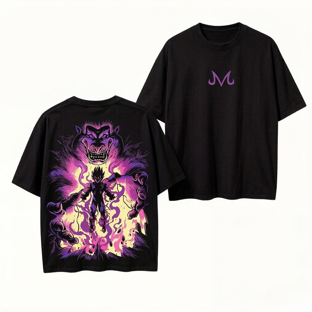 2026 Summer Dragon Ball Retro Unisexs Comfortable Breathable Versatile Tshirt Pure Cotton Super SelfDesign Pattern