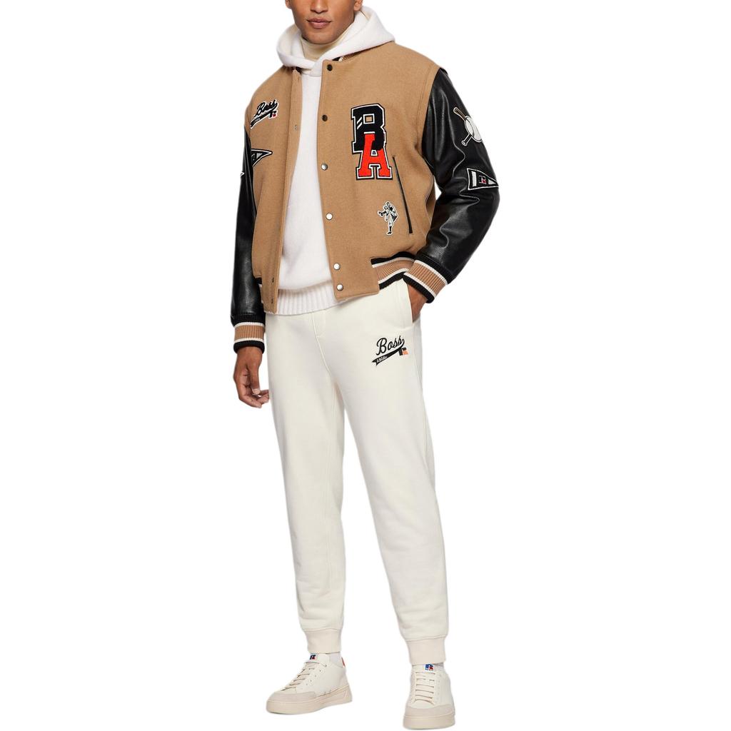 HUGO BOSS x Russell Athletic Jackets & Coats Unisex Brown 50463785-262