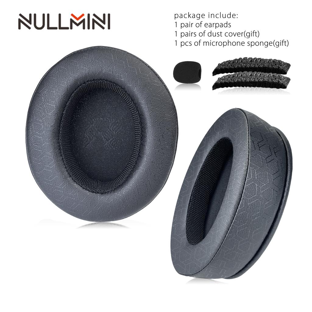 NullMini Replacement Earpads For Trust Gaming GXT 414 Zama Headphone Cooling Gel Earmuffs Ear Cover Headband Headbeam