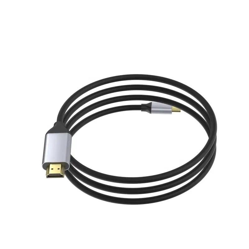 Тип C к HDMI USB 3.1 к HDMI-совместимому адаптерному кабелю Тип C к HDTV 30 Гц 4K Кабель USB C Удлинительный адаптер для монитора ПК MacBook