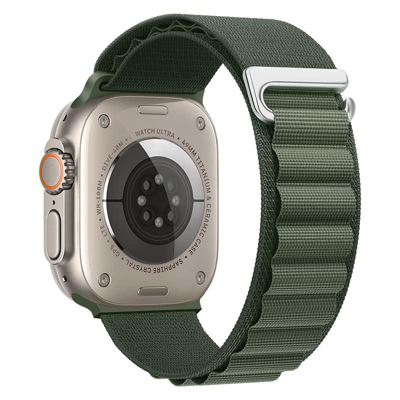 Альпийская петля Ремешок Для apple watch Ultra 2 ремешок 49мм 44мм 40мм 45мм 41мм 46мм 45 мм браслет correa iWatch series 9 8 7 6 3 se 10