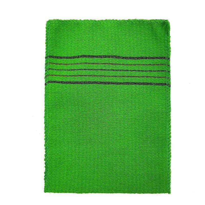 1 шт. Отшелушивающая мочалка для ванны полотенце корейская азиатская отшелушивающая мочалка для тела скраб для душа двусторонняя отшелушивающая ткань перчатки