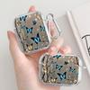 Cartoon Butterfly Pattern Clear Earphone Cases Cover Case For Airpods 2 1 4 Pro2 Pro 3 Pro3