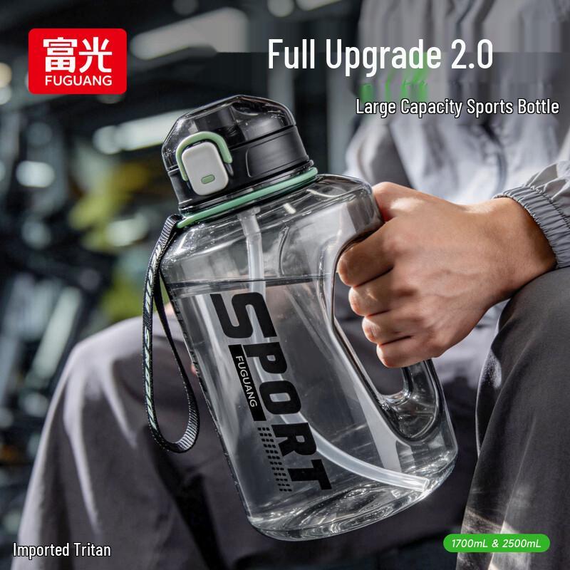 Спортивная бутылка для воды Fuguang большой емкости из Tritan