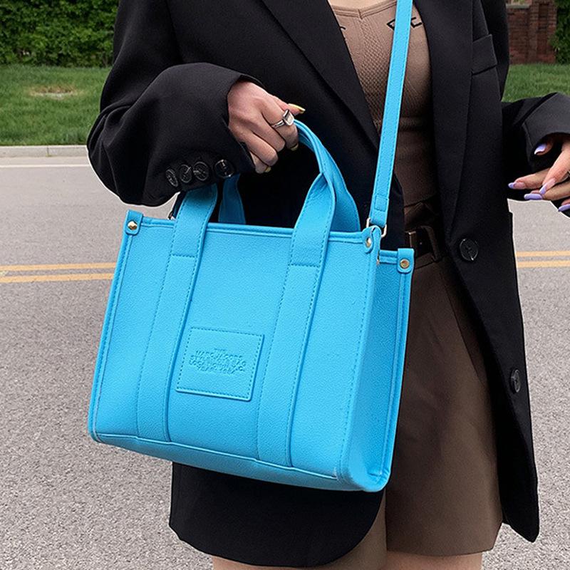 Маленькая женская модная сумка-тоут: Европейский и американский тренд наплечная сумка кроссбоди