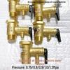 All-Copper Safety and Pressure Relief Valve for Small Water Heaters