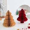 Соты Бумажная Рождественская Елка Настольные Украшения - Праздничный Реквизит для Фото и Декор для Праздничной Атмосферы