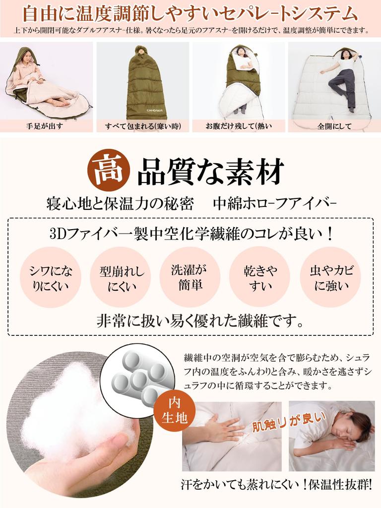 Спальный мешок для зимы CAMDOOR секундное хранилище 2 штуки можно Спальный мешок для зимы Комфортная температура 6в1 230T водонепроницаемый Спальный мешок Все