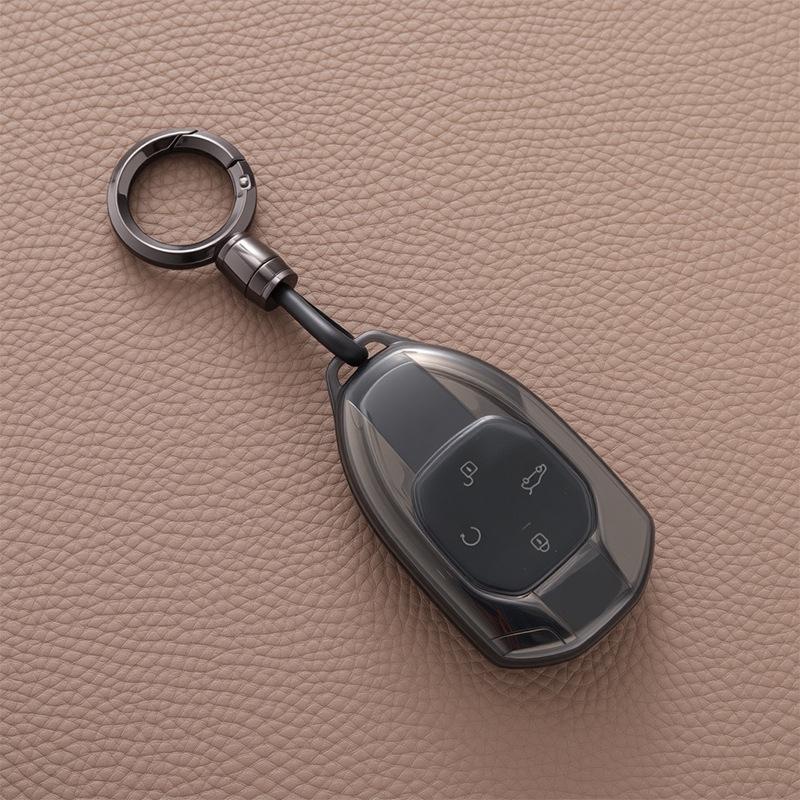 TPU Car Key Case Remote Cover Shell Holder Chain Bag Fob For GAC Trumpchi New Empow J11 J12 J13 J15 J16 GS8 GS4 GS3 Emzoom 2025