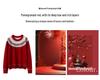 Women's 100% Cashmere Jacquard Sweater: Autumn/Winter Loose Round Neck Knitwear