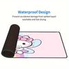 Hello Kitty, Rainbow Themed XXL Mouse Pad - Non-slip Rubber Desk Mat for Gaming and Office Use, Multi-Function Keyboard and Mouse Pad, Ideal