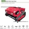Compact Remote-Controlled Intelligent Lawn & Weed Mower for Fields and Grasslands