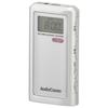 Портативное радио Ohm Denki AudioComm Pocket Radio Writer Size Radio Silver Wide FM (OHM) AM/FM RAD-P334S-S 03-0970