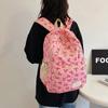 3 шт./комплект Модный рюкзак с бантом большой вместимости, нейлоновый, с регулируемым ремнем, студенческий рюкзак, школьная сумка с принтом банта