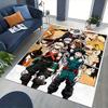 1pc My Hero Academia Anime Characters Office Chair Mat - Anti-Slip Carpet for Desk, Decorative Floor Covering Suitable for Home or Workplace, Perfect
