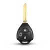2/3/4 Buttons Remote Car Key Case Shell FOB for Toyota Camry RAV4 Yaris Prado Tarago Corolla REIZ Crown Avalon Venza