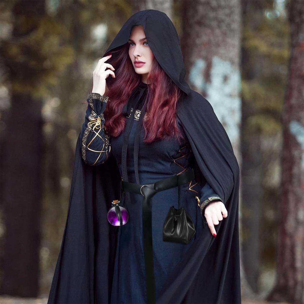 Средневековый Хэллоуин Викинг Рыцарь Пояс Бутылка для лекарств Карнавальная Сумка для драгоценностей Косплей Костюм Дорога