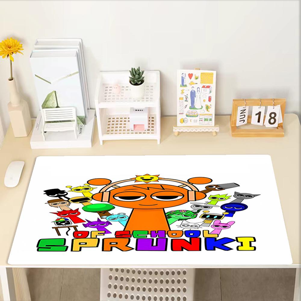 Sprunki Theme Mouse Pad, Non Slip Rubber Base, Multifunctional Office & Home Decor, Perfect for Workspace Personalization.