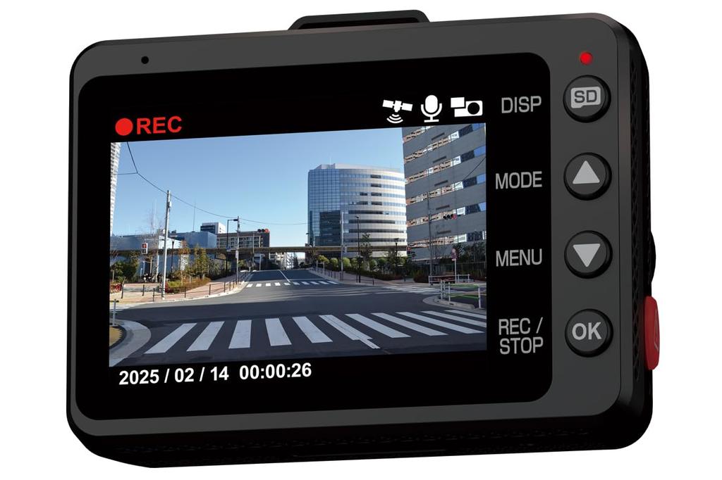 2025 Latest Yupiteru Front and Rear Dual Camera Drive Recorder with STARVIS2 for Improved Nighttime Standard Parking Front and Rear Full No SD Card